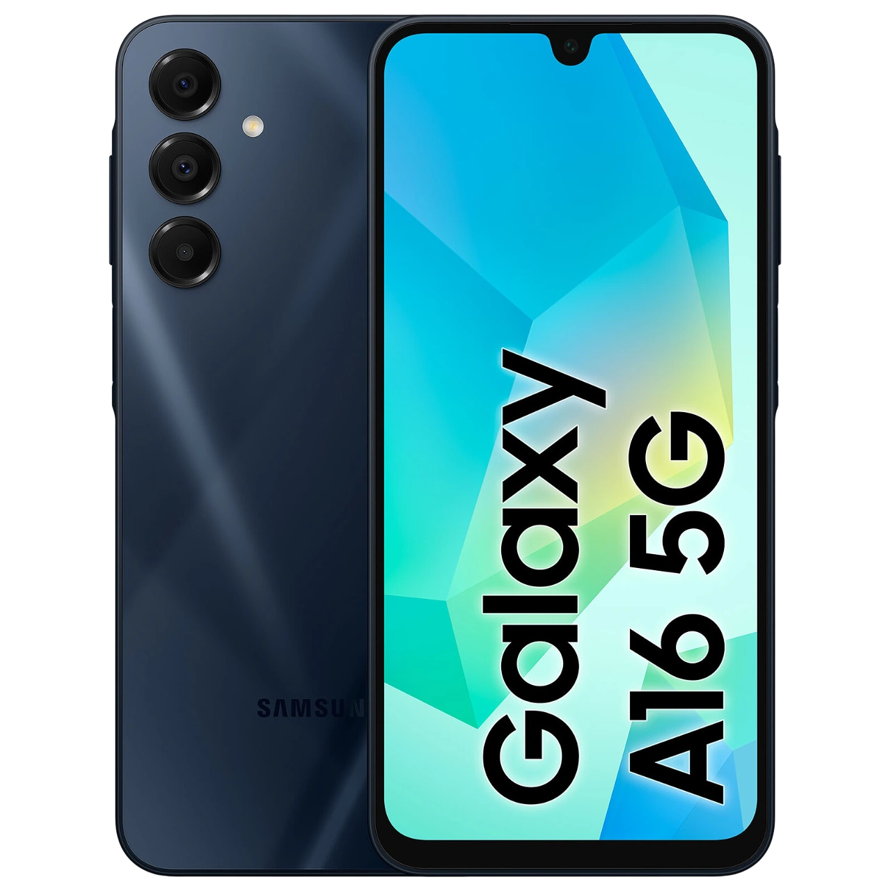 تصویر رسمی Samsung Galaxy A16 با نمایشگر بزرگ و طراحی مینیمال؛ مناسب استفاده روزمره و دانشجویی