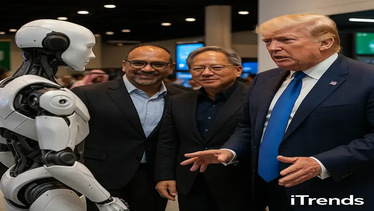 قراردادهای میلیاردی هوش مصنوعی بین عربستان، انویدیا و AMD در جریان سفر ترامپ