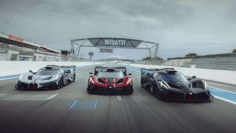 آخرین دستگاه بوگاتی بولاید با رنگ‌های الهام‌گرفته از تایپ ۳۵