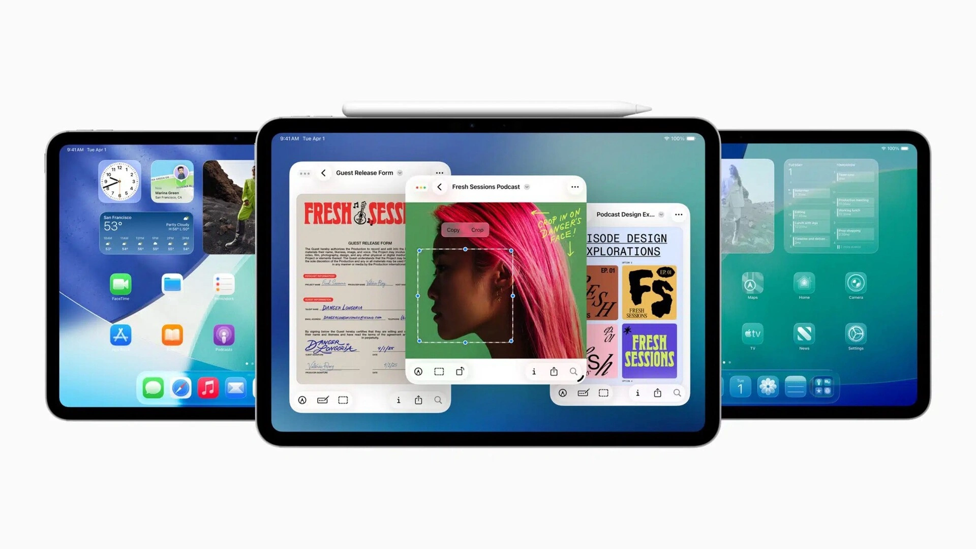 Slide Over جدید در iPadOS 26.1 برای چندوظیفگی سریع