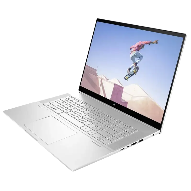 نمایی از لپ‌تاپ HP Envy 16 برای طراحی، گرافیک و برنامه‌نویسی