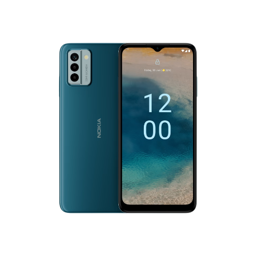 تصویر گوشی Nokia G22 با طراحی مقاوم و رنگ آبی