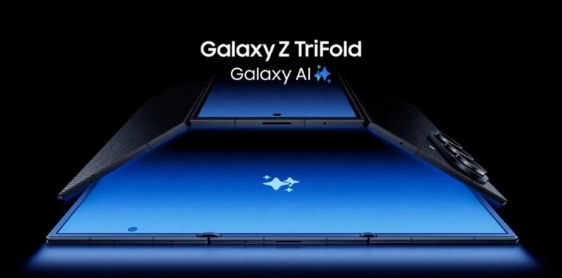 سامسونگ Galaxy Z TriFold معرفی شد؛ اولین گوشی سه‌تایی تاشو جهان با نمایشگر ۱۰ اینچی