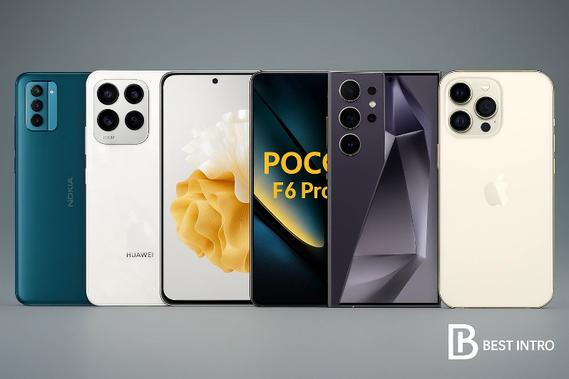 معرفی ۶ گوشی برتر تابستان ۱۴۰۴ | از پرچم‌دارهای لوکس تا اقتصادی‌های محبوب