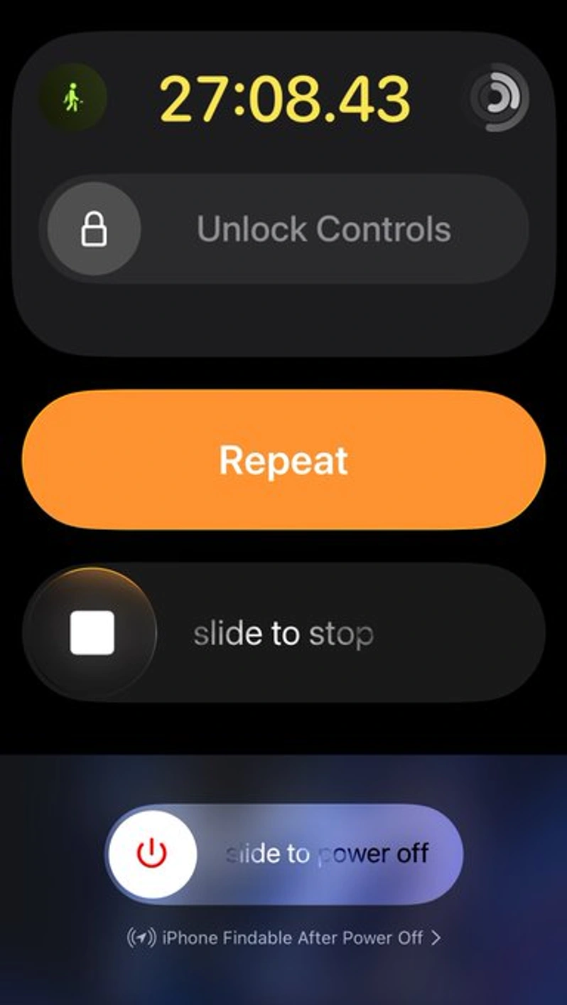 ظاهر جدید Slide to Power Off در iOS 26.2