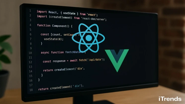 پیشرفت‌های شگفت‌انگیز در فریم‌ورک‌های جاوااسکریپت: React و Vue.js