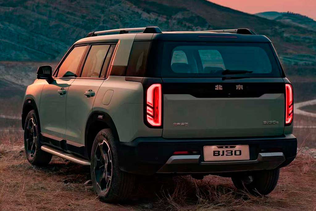 خودروی بایک BJ30