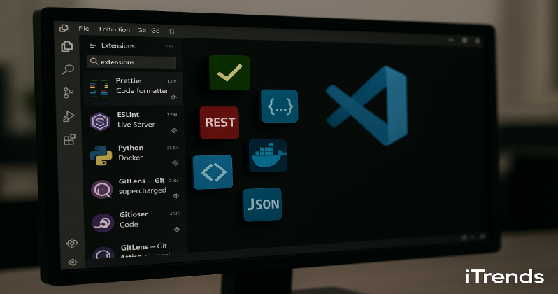 ۱۰ افزونه کاربردی VS Code برای برنامهنویسان در سال ۲۰۲۵